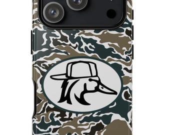 Wild Teal Camo "Redneck Duck" Hunting Phone Case: Southern Country Style