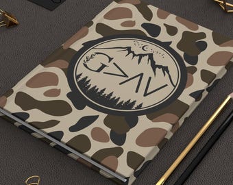 Dixie Camo Faith Hardcover Journal: God is Greater Hunting Notebook
