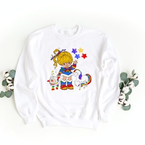 Rainbow Brite Sweatshirt/Vintage shirt/80&#39;s sweatshirt/Rainbow Brite/80&#39;s decade/Rainbow sweatshirt/Birthday shirt/Starlite sweatshirt
