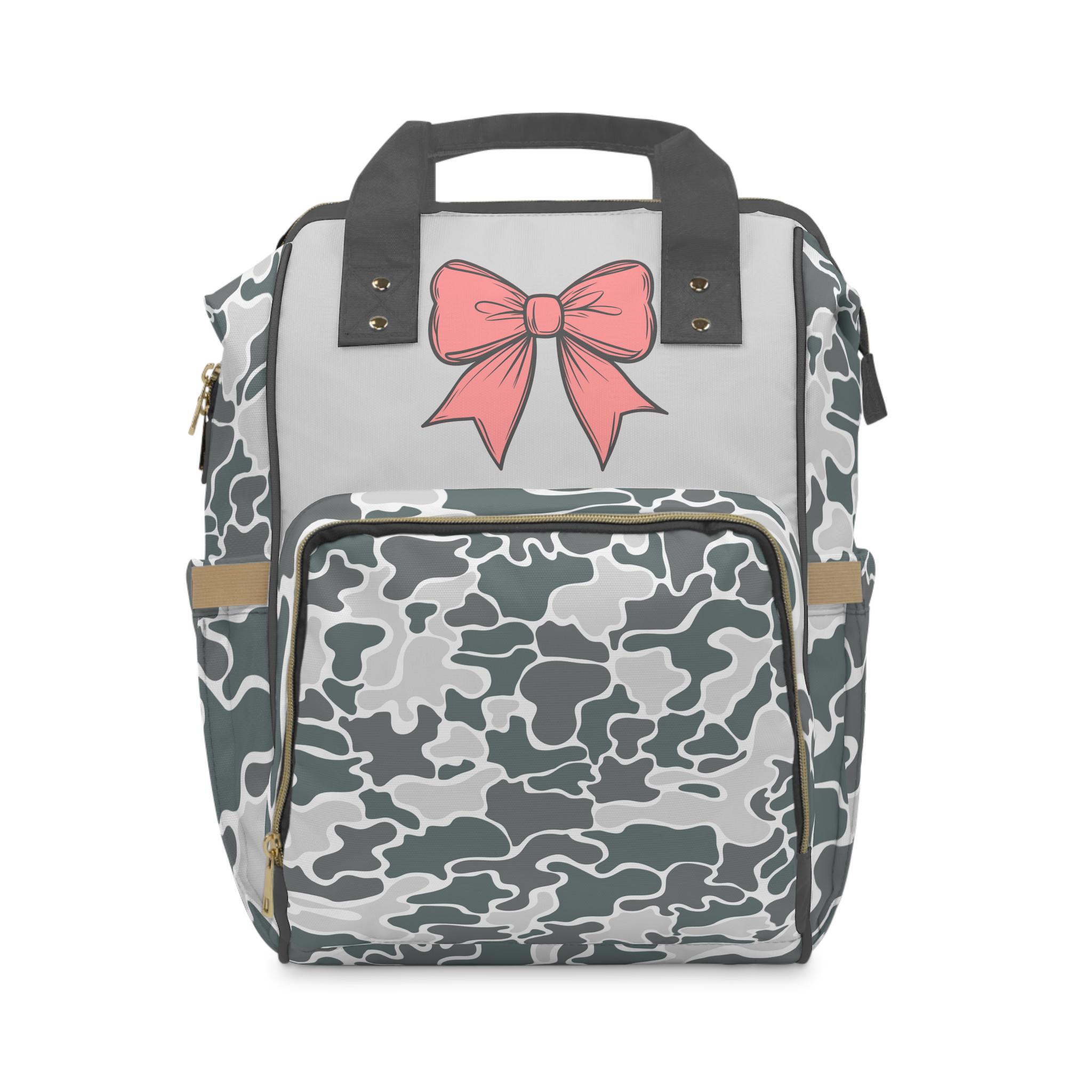 Women\'s Coral Quilted Backpack - Diaper Bag - brand new Zurich Backpack | Diaper Bag Backpack – Freshly Picked main image 2