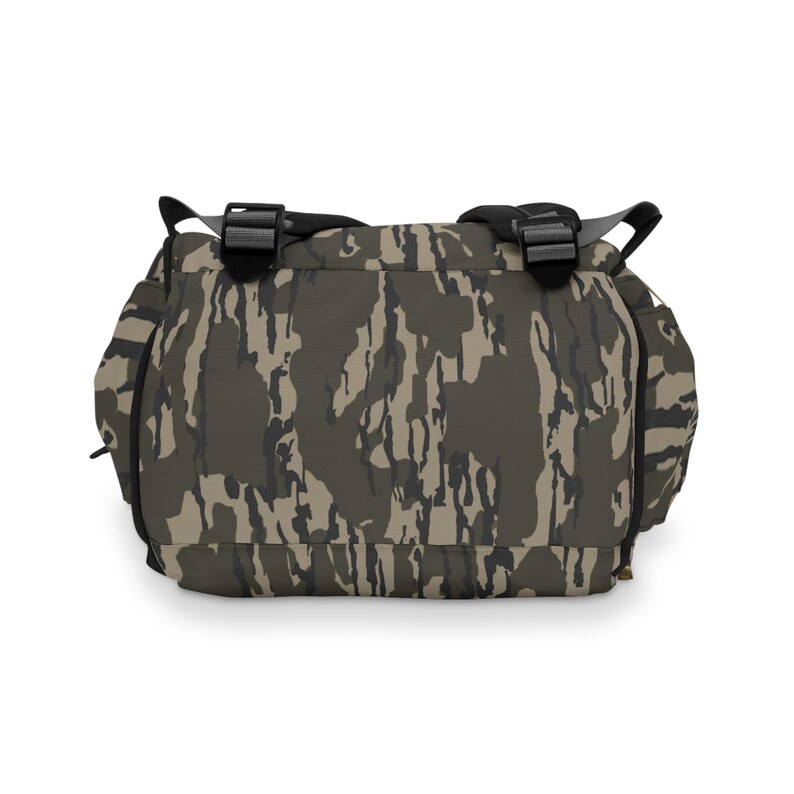 Mochila Coquette con diseño de camuflaje de árbol: bolsa de pañales de viaje de nailon imagen 5