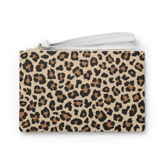 Animal Print Clutch Bag leopard Print Wristlet cheetah Clutch Bag trendy Exotic Animal Purse classic Leopard Girl Pouch handbag for Women Etsy