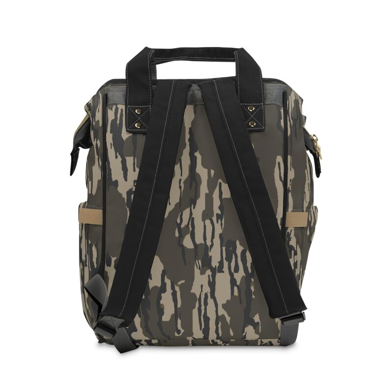 Tree Camo Backpack: Nylon Travel Diaper Bag image 2
