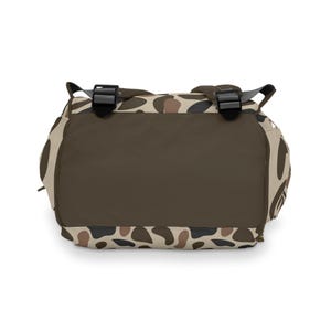 Dixie Camo Bow Backpack: Nylon Travel Coquette Diaper Bag image 5