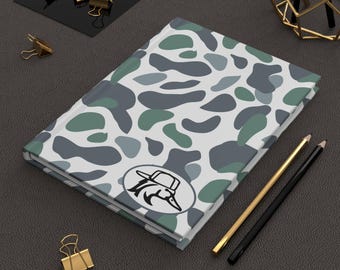 Dixie Girl Camo "Redneck Duck" Hardcover Journal: Matte Hunting Notebook