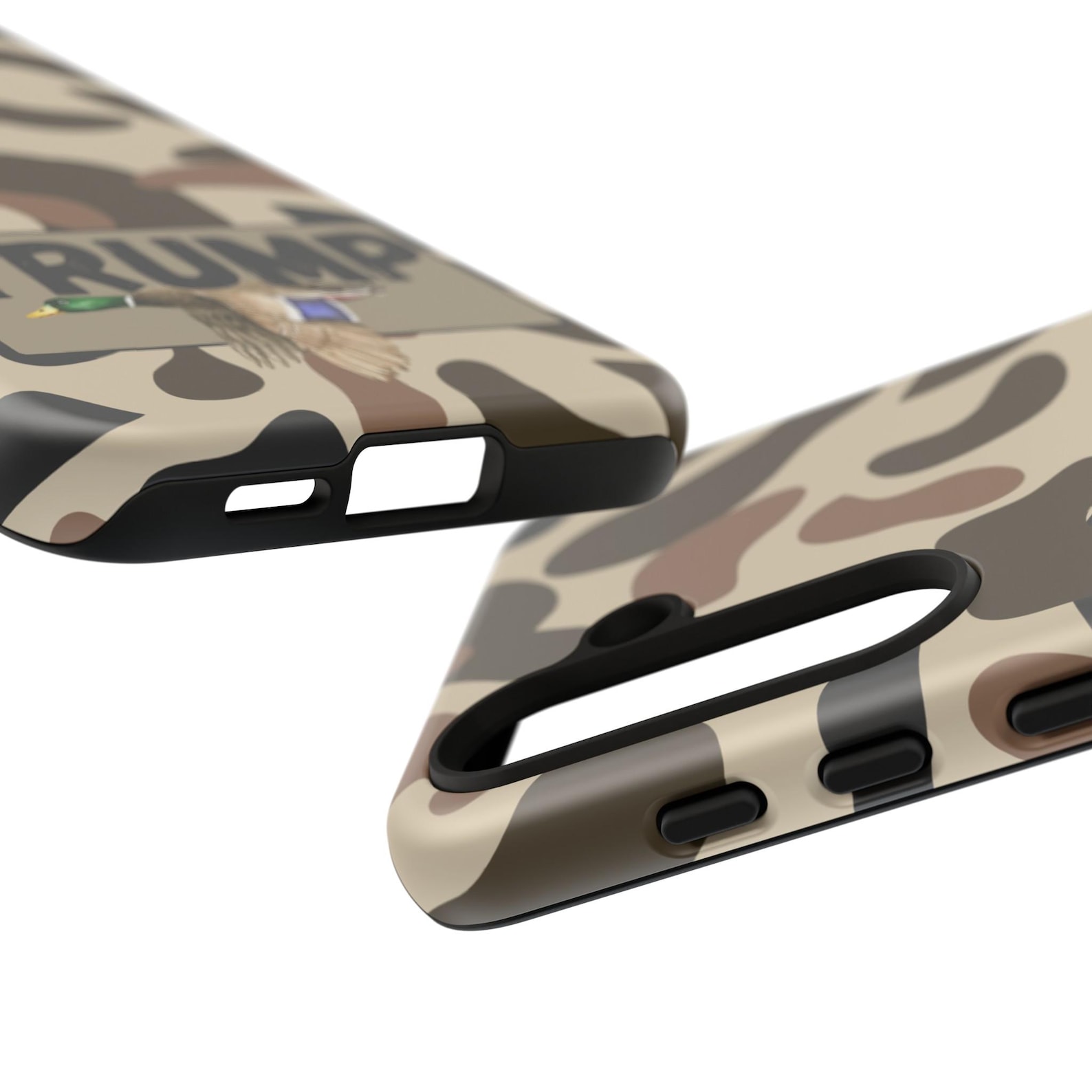 Old School Camo Mallard Duck TRUMP Phone Case/vintage Duck Camo Phone