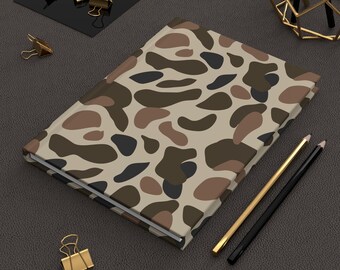 Dixie Camo Hardcover Journal: Matte Hunting Notebook
