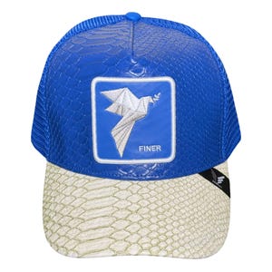 Zeta Phi Beta Finer | Blue and White Trucker Hat| Blue and White Snap Back | Trucker hat for Zetas