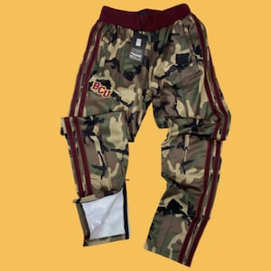 Trendy Camo Jogger | Logo Sportswear Athletic Fitness Joggers | Comfortable Camouflage Men&#39;s Jogger | Army Print Pants Military Camo Pants
