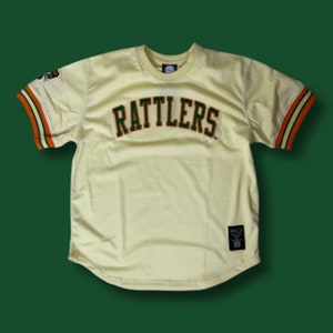 Florida A&M Cream Rattlers Shooters Jersey | Men&#39;s Short-Sleeve Crewneck Rattlers Logo Jersey | Florida AM University Basketball Jersey