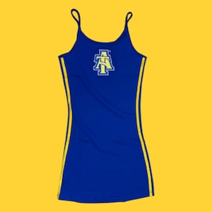 Carolina Blue Jersey Dress Etsy