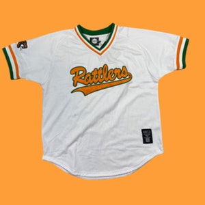 Florida A&M University White Rattlers Batters Jersey | Tackle Twilled Rattlers Logo New Batters Jersey | Sports Jersey for Men