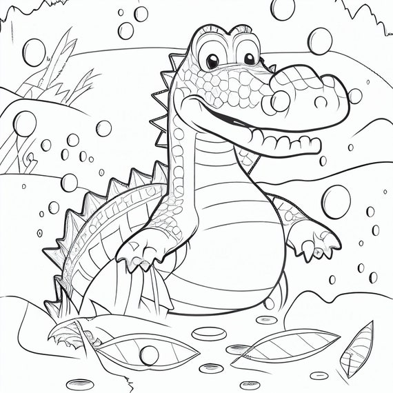 Watercolor Coloring Book Kids: (Vol.1: Sea Animals) 12 ADORABLE Coloring  Pages + 12 Inspiring REFERENCE Pages for Kids to Learn the Watercolor  Basics.