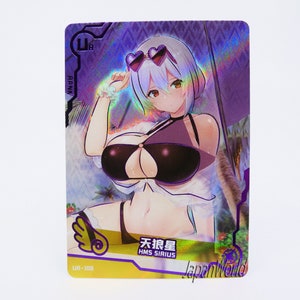 Carte Azur L. HMS Sirius Card Swimsuit Anime Manga Girl Waifu Doujin Egirl Trading Card Goddess Story UR-108
