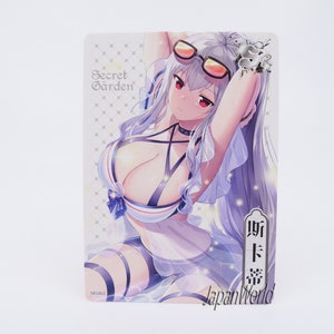 Carte Rossiya Azur L. Card Secret Garden Manga Anime Waifu Girl Doujin Swimsuit SR