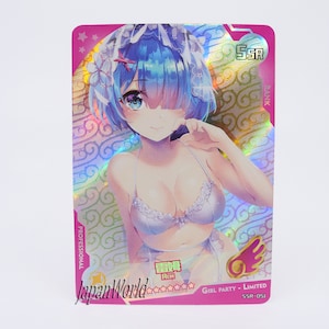 Card Re:Z R. Carte Manga Waifu Anime Girl Doujin Trading Card Game Edition Girl Party Limited SSR-051