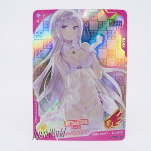 Tarjeta Re:Z Emil. Manga Card Waifu Anime Girl Doujin Trading Card Game Edition Girl Party Limited SSR-015