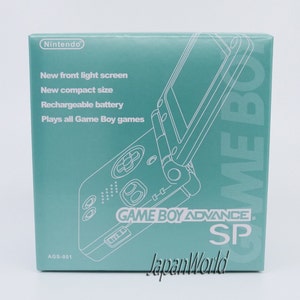 Nintendo Game Boy Advance SP Emerald Portable Console Box - GBA SP Box for Gameboy Advance Sp Emerald