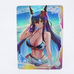 Card Arkn She Card Manga Waifu Anime Videospel Meisje Doujin Trading Card Goddess Story SSR-163