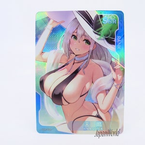 Carta Azur L. RN Aquila Carta Mangá Waifu Anime Garota Doujin Carta Colecionável História da Deusa Senpai Deusa Haven SSR-030