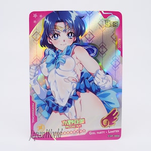Card SM Ami Miz. Carte Manga Waifu Anime Girl Doujin Trading Card Game Edition Girl Party Limited SSR-008