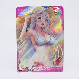 Card The Idolmaster Cinderella Girls Yumemi Riamu Carte Manga Waifu Anime Girl Doujin Trading Card Game Edition Girl Party Limited SSR-054