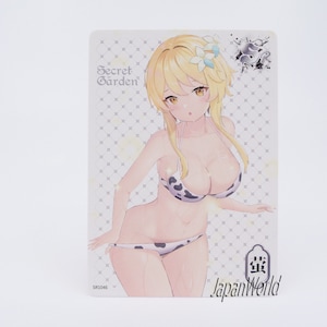 Carte Genshin Lumine Card Secret Garden Anime Manga Waifu Girl Doujin Swimsuit SR