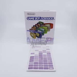 Nintendo Game Boy Advance Portable Console Box - GBA Box for Gameboy Advance