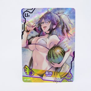 Hololive Virtual Youtuber Kson Vtuber Tarjeta Traje de baño Anime Manga Chica Waifu Doujin Egirl Tarjeta coleccionable Diosa Historia UR-094