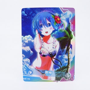 Card RE:Z R. Carte Anime Manga Waifu Video Game Girl Doujin Trading Card Goddess Story SSR-146