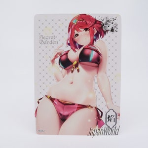 Carte Pyra Xenoblade Card Secret Garden Anime Manga Waifu Girl Doujin Swimsuit SR