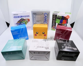 Nintendo Game Boy Portable Console Boxes - Game Boy Color - Game Boy Advance - Game Boy Advance SP - Box