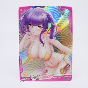 Kaart Azur L. Pola Kaart Manga Waifu Anime Meisje Doujin Ruilkaartspel Editie Meisje Party Limited SSR-047