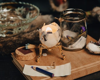 Botanical Wax Wrapped Light Shells