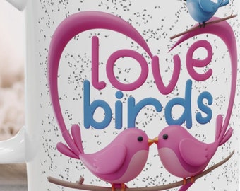 Love Birds Ceramic Mug