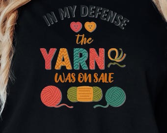 Yarn On Sale Unisex Tee, Funny Graphic Tee