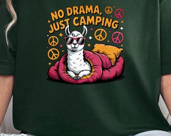 Camping T-Shirt, Outdoor Adventure Tee