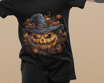 Jack-O-Lantern Unisex Tee, Gildan 64000, 100% Cotton, True to Size