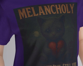 Melancholy Halloween Shirt, Unisex Tee