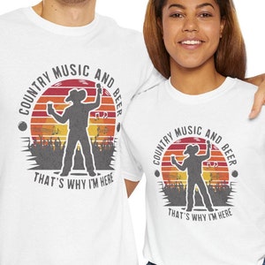 Country Music & Beer Shirt: Festival Fan Tee
