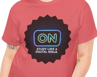Study like a Digital Ninja Unisex Tee - Education Gift