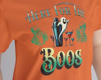 Here for the Boos Tee, Halloween Shirt