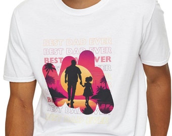 Unisex Softstyle T-Shirt, best dad ever, Father's Day Gift, Graphic Tee, Dad Gift