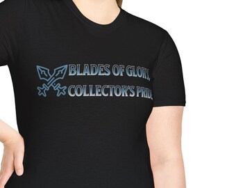 Blades of Glory, Unisex  Softstyle t-shirt, Ideal Present, knive colllector,  Things I Do, Knife Lover Tee