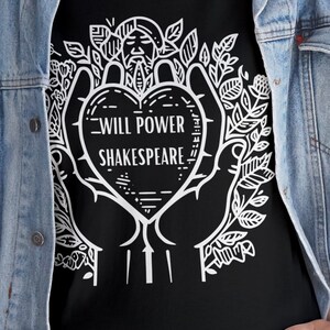 Maglietta Shakespeare Will Power: regalo per gli amanti della letteratura