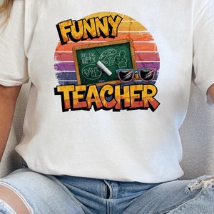 Lustiges Lehrer Unisex T-Shirt, Lehrgeschenk, Lehrer Wertschätzung, Schule Shirt, humorvolles Erzieher Tee