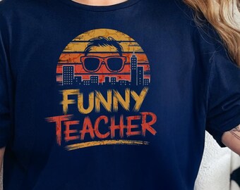 Funny Teacher T-Shirt - Unisex Softstyle Tee