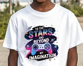 Kids - Personalized To the Stars and Beyond My Imagination Shirt,