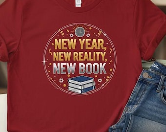 New Year New Reality New Book Unisex Tee