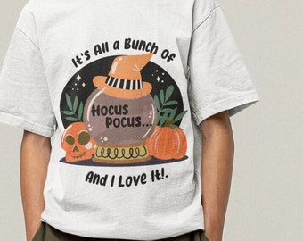 Hocus Pocus Love Tee, Unisex, Gildan 64000, 100% Cotton